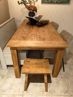 Robuuste Grenen Kloostertafel / Boerentafel 200cm, Huis en Inrichting, Tafels | Eettafels, Gebruikt, 200 cm of meer, Landelijk