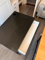 Zwart Bureau - 51x74x75, Huis en Inrichting, Ophalen, Gebruikt, Bureau