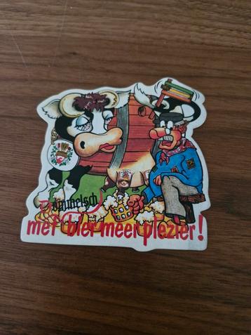 959 Sticker Dommelsch Bier , met bier meer plezier  beschikbaar voor biedingen