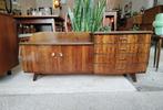 Vintage jaren '60 Dressoir / Sideboard, Ophalen, Gebruikt, 100 tot 150 cm, Vintage