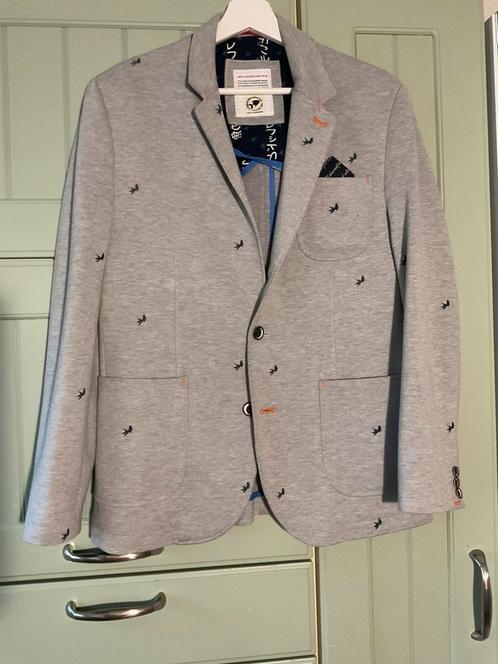 A Fish Named Fred colbert maat M licht grijs, Kleding | Heren, Kostuums en Colberts, Ophalen of Verzenden