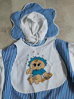 Carnaval blauw baby setje maat 50, Ophalen of Verzenden, Zo goed als nieuw