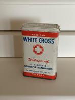 Vintage AMERICAN WHITE CROSS Bandage Tin,, Ophalen of Verzenden, Gebruikt, Thee, Overige merken