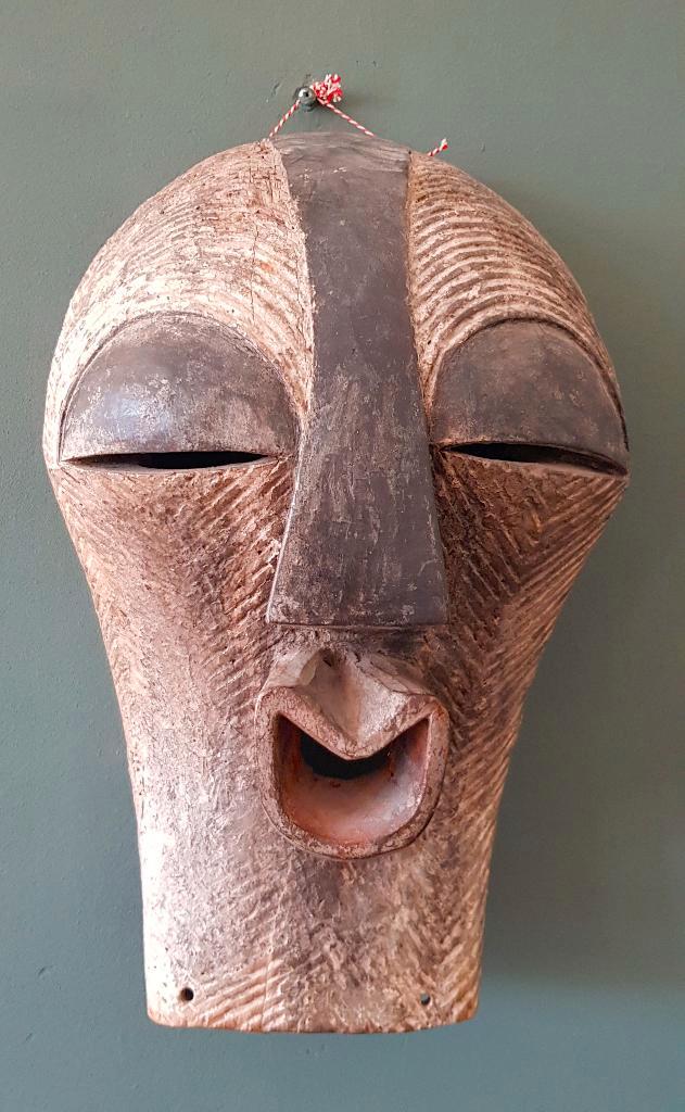 Een Kifwebe-masker, Ca,1950, Antiek en Kunst, Kunst | Niet-Westerse kunst, Ophalen of Verzenden