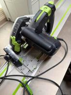 Ts 55 rebq-plus festool invalzaag, Doe-het-zelf en Verbouw, Ophalen, Invalzaag, Zo goed als nieuw, 30 tot 70 mm
