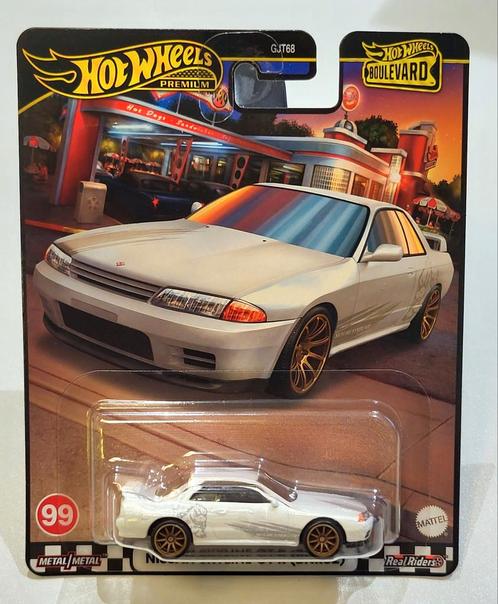 Hotwheels Premium Boulevard Nissan Skyline GT-R R32 Godzilla, Hobby en Vrije tijd, Modelauto's | Overige schalen, Nieuw, Auto