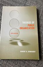 Theories of public organization - denhardt, Ophalen of Verzenden, Zo goed als nieuw