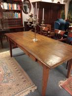 Antieke Franse Eiken Boeren Tafel in Uitmuntende staat, Ophalen of Verzenden