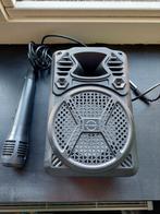 Karaoke Boombox Brainz, Ophalen of Verzenden, Zo goed als nieuw, Complete set