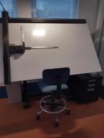 architecten tekentafel, Ophalen, Gebruikt, Verlichting