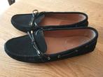 Zwarte suede leren moccasins loafers Manfield mt 39, Kleding | Dames, Schoenen, Ophalen of Verzenden, Zo goed als nieuw, Manfield