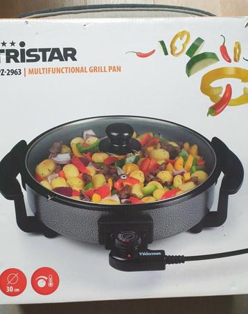 Tristar Electrische grill pan/grillpan hapjespan  beschikbaar voor biedingen