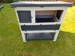Konijnenhok De Grand Lodge 120 van Ferplast, Dieren en Toebehoren, Ophalen, 90 cm of meer, Konijn, Hok