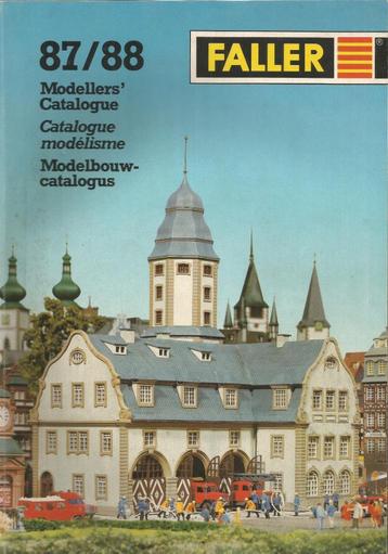 Faller catalogus 87/88 beschikbaar voor biedingen