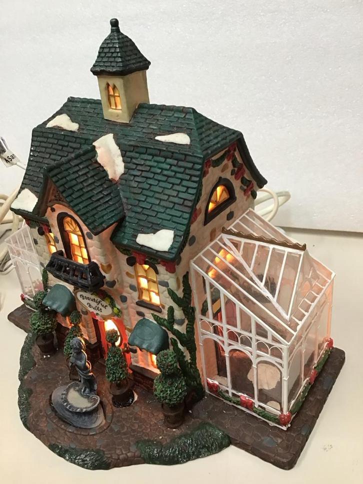 Restaurant met Serre & Verlichting, Diversen, Kerst, Zo goed als nieuw, Ophalen of Verzenden