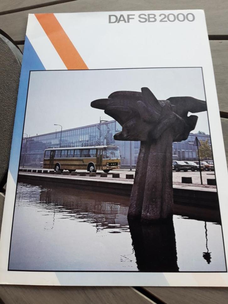 folder DAF bus SB 2000 Franstalig, Boeken, Auto's | Folders en Tijdschriften, Zo goed als nieuw, Overige merken, Ophalen of Verzenden