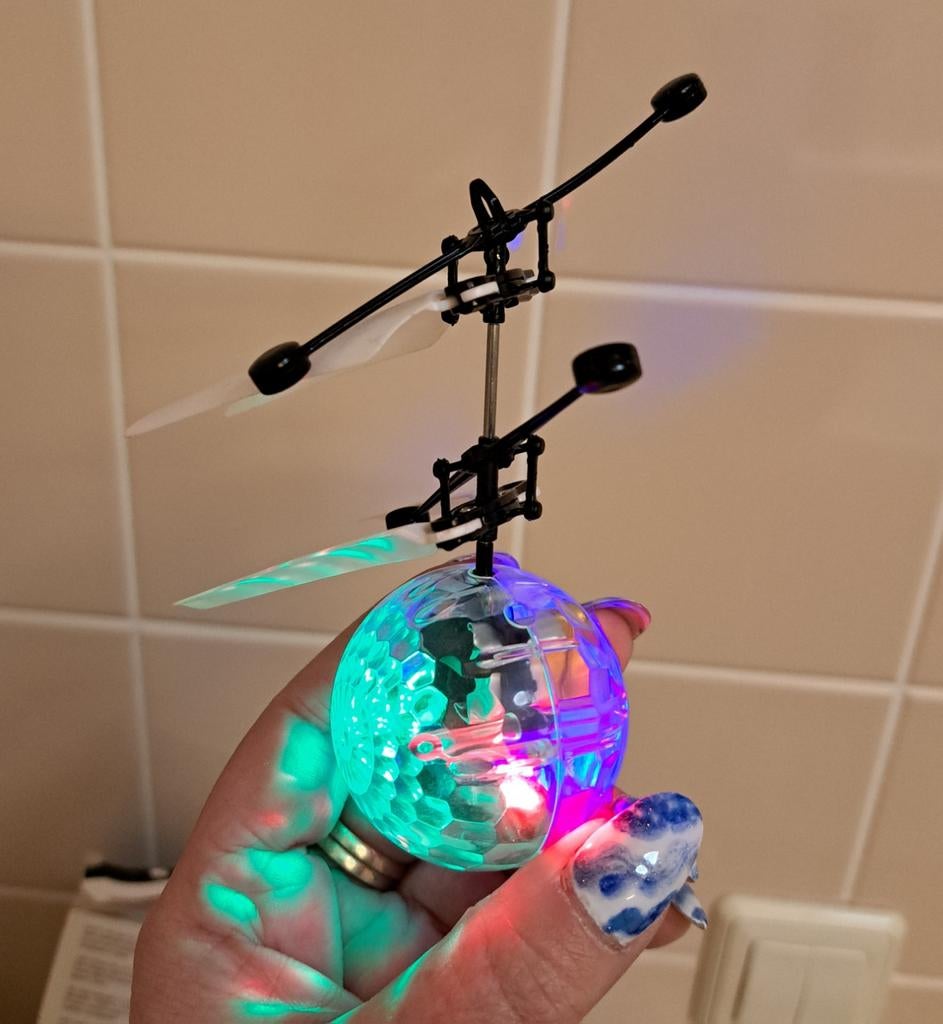 Heli-Ball met led verlichting, Kinderen en Baby's, Speelgoed | Buiten | Actiespeelgoed, Nieuw, Ophalen