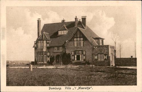 Domburg Villa 't Maereltje uitg A. de Kam, Verzamelen, Ansichtkaarten | Nederland, Ongelopen, Zeeland, 1920 tot 1940, Ophalen of Verzenden