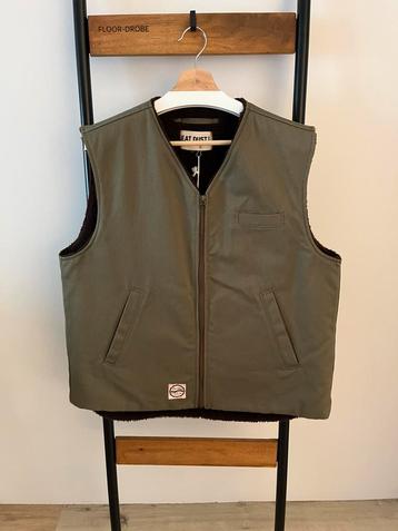 Eat dust Deck Vest -Drap Bedford Cord NIEUW! beschikbaar voor biedingen