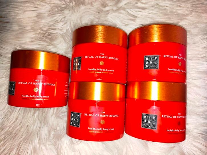 Rituals of Happy Buddha Bodycreme Bodycream 5x Crème body, Sieraden, Tassen en Uiterlijk, Uiterlijk | Lichaamsverzorging, Nieuw