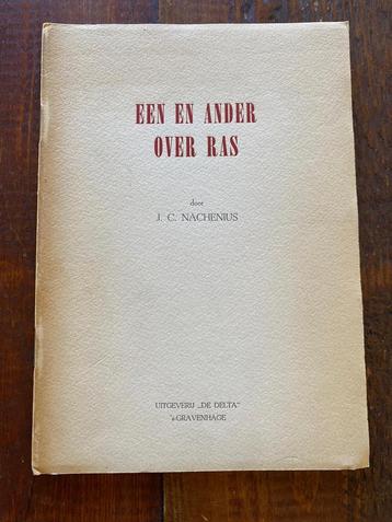 WW2 NL NSB SS Een en ander over ras door J.C. Nachenius beschikbaar voor biedingen