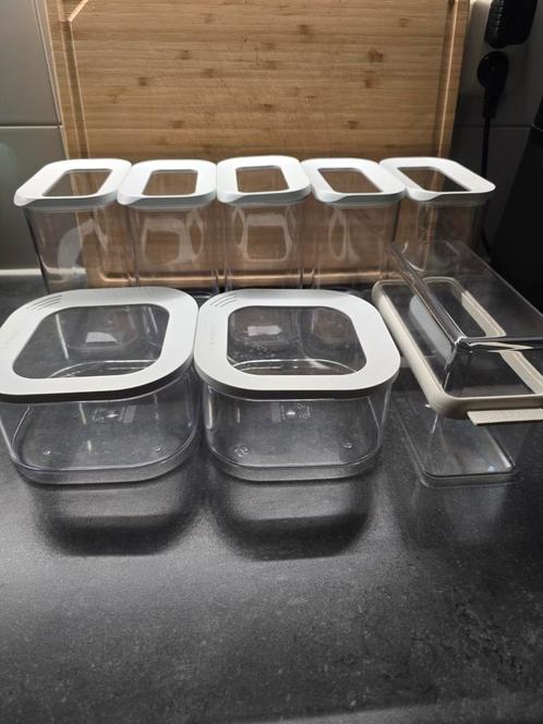 8 stuks Mepal voorraadbussen, Huis en Inrichting, Keuken | Keukenbenodigdheden, Zo goed als nieuw, Ophalen