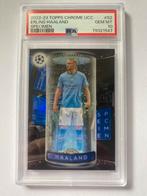 Specimen #S2 Erling Haaland Manchester City PSA 10 GEM MT, Verzamelen, Sportartikelen en Voetbal, Verzenden, Nieuw, Buitenlandse clubs