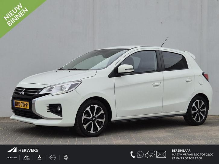 Mitsubishi Space Star 1.2 Instyle Automaat / Fabrieksgaranti, Auto's, Mitsubishi, Bedrijf, Te koop, Space Star, ABS, Achteruitrijcamera