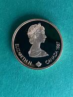 1987 Canada $100 Gouden Proof Munt. Calgary Winter Olympics, Ophalen, Noord-Amerika, Losse munt, Goud