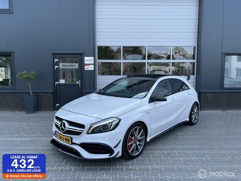 Mercedes A-klasse AMG 45 4MATIC / Pano / schaalstoelen, Auto's, Mercedes-Benz, Bedrijf, Te koop, A-Klasse, 4x4, ABS, Achteruitrijcamera