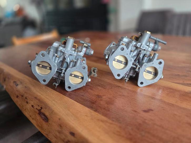 Dellorto DHLA 40 Carburateurs - Set van 2, Auto-onderdelen, Brandstofsystemen, Alfa Romeo, Fiat, Oldtimer onderdelen, Universele onderdelen