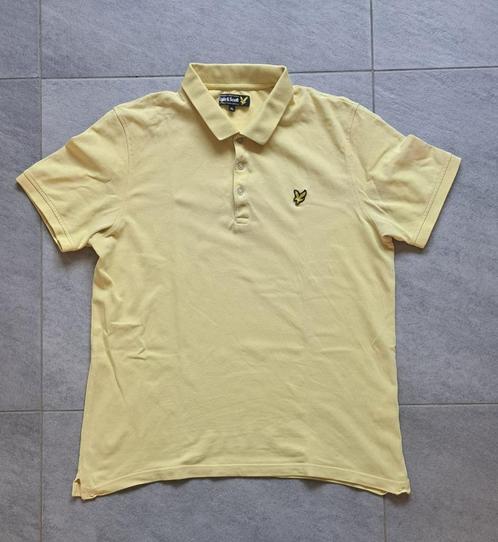 Zomers Gele Lyle & Scott Polo in maat XL keurige staat!, Kleding | Heren, Polo's, Zo goed als nieuw, Maat 56/58 (XL), Geel, Ophalen of Verzenden