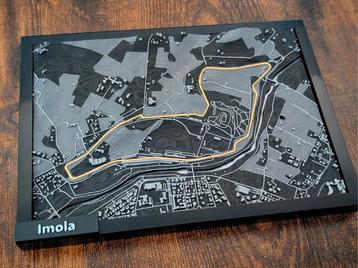 Imola Circuit 3D Kaart  beschikbaar voor biedingen