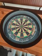 Winmau dartboard met verlichting, Ophalen of Verzenden, Zo goed als nieuw, Dartbord