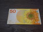 Biljet 50 gulden Zonnebloem, 1982, Postzegels en Munten, Bankbiljetten | Nederland, Ophalen of Verzenden, 50 gulden