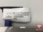 vw golf 7 gte facelift alarmlichtschakelaar 5g2919225a, Gebruikt, Ophalen of Verzenden, Volkswagen