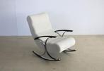 vintage schommelstoel | art deco | rocking chair | Deens, Metaal, Gebruikt, Ophalen of Verzenden