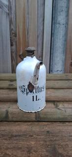 Emaille spiritus 1 liter, Antiek en Kunst, Antiek | Emaille, Ophalen of Verzenden