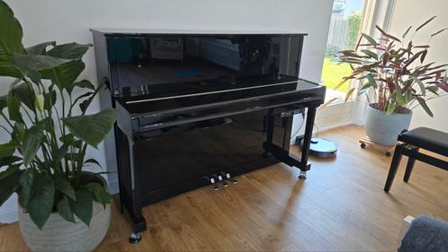 Mooie Herman Jacobi silent piano, Muziek en Instrumenten, Piano's, Zwart, Ophalen