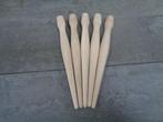 U.S. WW II houten puptent haringen, wood pins, 2e run, Ophalen of Verzenden, Landmacht, Amerika, Embleem of Badge
