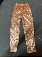 Legging metallic goud mt. 164, Ophalen of Verzenden, Zo goed als nieuw, Meisje, Broek