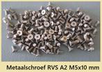 Nieuwe RVS A2 metaalschroeven M5x10, M5x16, M5x30, M5x40., Watersport en Boten, Ophalen of Verzenden, Nieuw, Overige typen