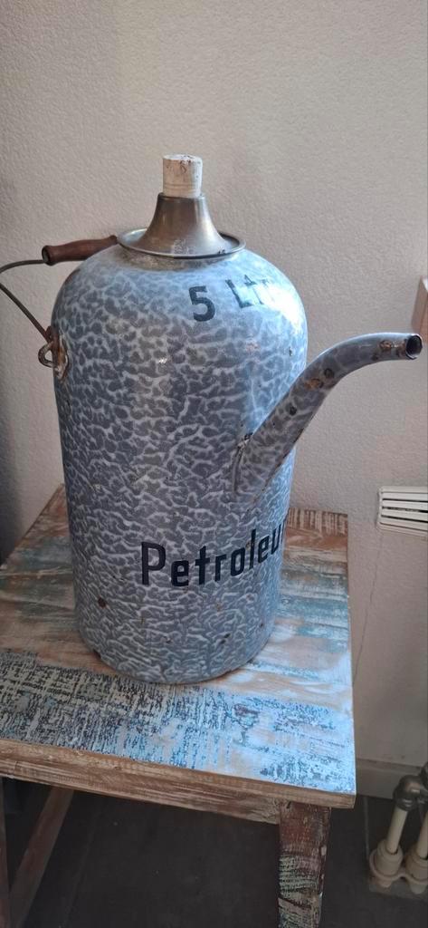 Petroleum kan, Antiek en Kunst, Curiosa en Brocante, Ophalen of Verzenden