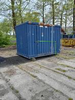 10 ft container met opvangbak voor vloeistoffen., Ophalen