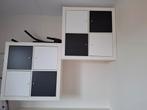 2x 4 vakkenkast ikea kallax, Huis en Inrichting, Kasten | Wandmeubels, Ophalen, Gebruikt, Minder dan 150 cm, Minder dan 100 cm