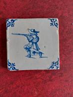 17e eeuwse tegel met schutter, Antiek en Kunst, Ophalen of Verzenden