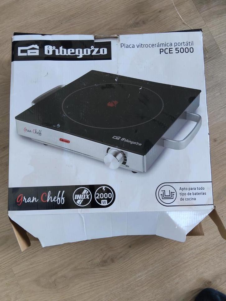 Orbegozo PCE 5000 vitrokeramische kookplaat - Nieuw!, Witgoed en Apparatuur, Kookplaten, Ophalen of Verzenden