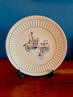 Vintage Flora Gouda plateel bord - London Decor, Ophalen of Verzenden
