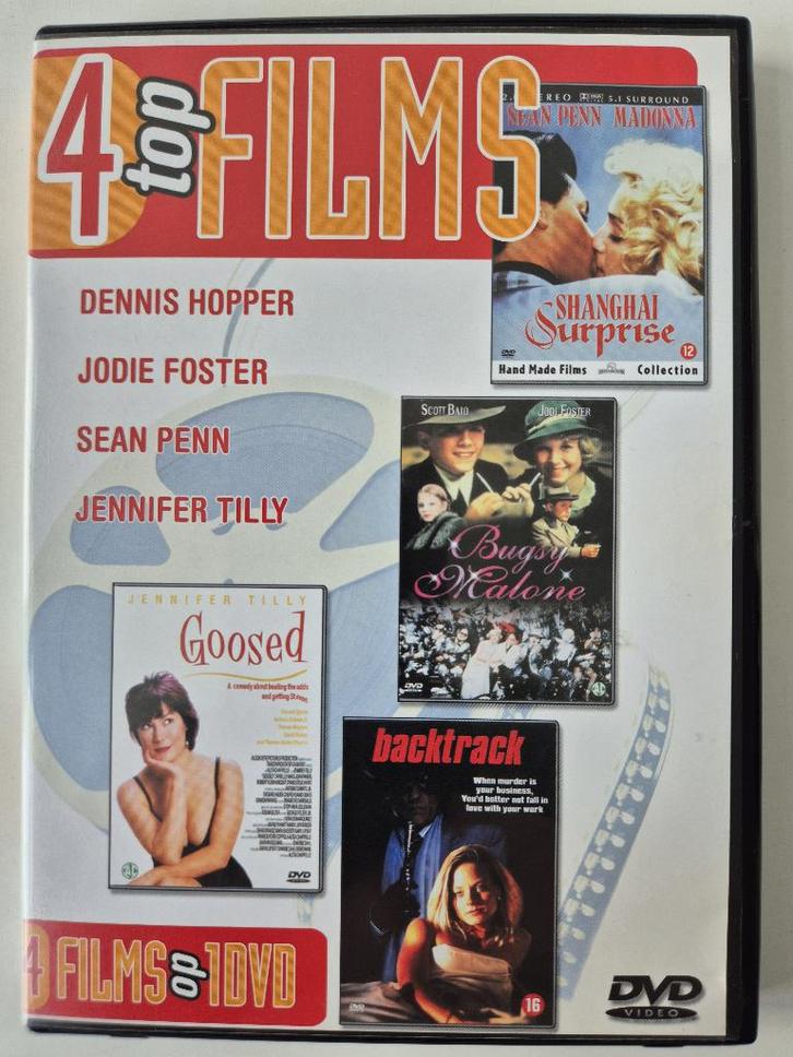 Bugsy Malone - Jodie Foster - uit 1976, Cd's en Dvd's, Dvd's | Thrillers en Misdaad, Zo goed als nieuw, Detective en Krimi, Alle leeftijden