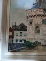 Schilderij de hoofdtoren van Hoorn / hoorn, Huis en Inrichting, Woonaccessoires | Schilderijen, Tekeningen en Foto's, Ophalen